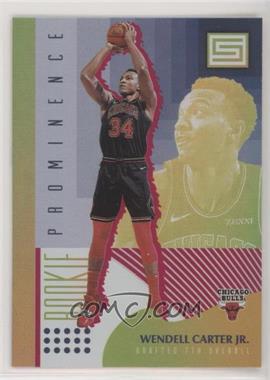 2018-19 Panini Status - Rookie Prominence - Red #7 - Wendell Carter Jr.