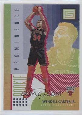 2018-19 Panini Status - Rookie Prominence - Red #7 - Wendell Carter Jr.