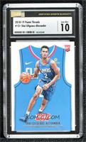 Rookies Icon Jersey - Shai Gilgeous-Alexander [CSG 10 Gem Mint]