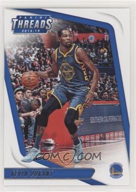 2018-19 Panini Threads - [Base] #96 - Kevin Durant