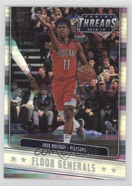 2018-19 Panini Threads - Floor Generals - Premium #12 - Jrue Holiday /199