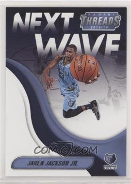 2018-19 Panini Threads - Next Wave #5 - Jaren Jackson Jr.