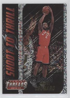 2018-19 Panini Threads - Shoot to Thrill - Dazzle #17 - Kawhi Leonard