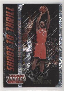 2018-19 Panini Threads - Shoot to Thrill - Dazzle #17 - Kawhi Leonard