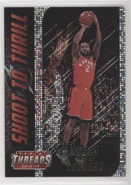 2018-19 Panini Threads - Shoot to Thrill - Dazzle #17 - Kawhi Leonard