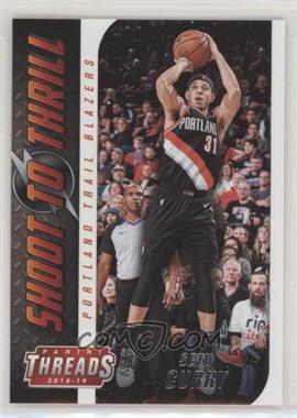 2018-19 Panini Threads - Shoot to Thrill #20 - Seth Curry