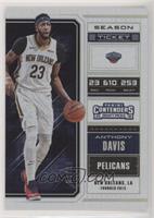 Season Ticket Variation - Anthony Davis (White Jersey) #/10