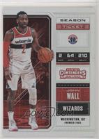 Season Ticket Variation - John Wall (White Jersey) #/10