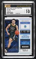 Season Ticket Variation - Klay Thompson (Black Jersey) [CSG 10 Gem&nb…