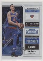 Season Ticket - Kristaps Porzingis (Blue Jersey) #/10