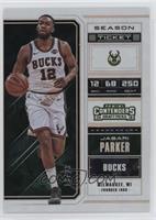 Season Ticket Variation - Jabari Parker (White Jersey) #/23