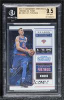 Season Ticket - Kristaps Porzingis (Blue Jersey) [BGS 9.5 GEM MI…