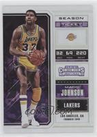 Season Ticket - Magic Johnson (Yellow Jersey) #/23