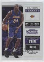 Season Ticket - Shaquille O'Neal (Purple Jersey) #/23