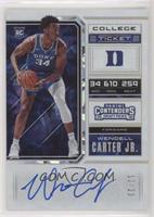 RPS College Ticket - Wendell Carter Jr. #/23