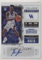 College Ticket - Hamidou Diallo (White Jersey) #/23