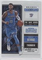 Season Ticket - Paul George (Blue Jersey) #/15