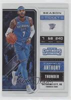 Season Ticket Variation - Carmelo Anthony (Blue Jersey) #/15