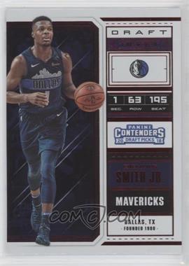 2018 Panini Contenders Draft Picks - [Base] - Draft Ticket Red Foil #12.2 - Variation - Dennis Smith Jr. (Blue Jersey)