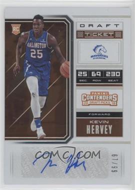 2018 Panini Contenders Draft Picks - [Base] - Draft Ticket #106 - Kevin Hervey /99