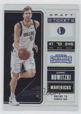 2018 Panini Contenders Draft Picks - [Base] - Draft Ticket #14.1 - Dirk Nowitzki (White Jersey) /99