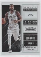 Kawhi Leonard (White Jersey) #/99