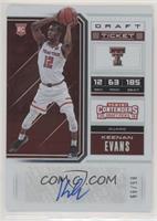 Keenan Evans #/99