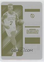 Jaylen Brown (White Jersey) [EX to NM] #/1