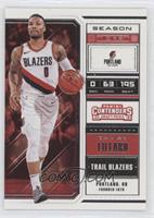 Season Ticket Variation - Damian Lillard (White Jersey)