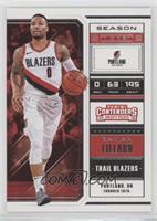 Season Ticket Variation - Damian Lillard (White Jersey)