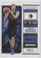 Season Ticket Variation - Dirk Nowitzki (Black Jersey)