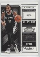 Season Ticket Variation - Kawhi Leonard (Black Jersey)