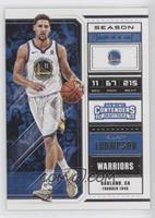 Season Ticket - Klay Thompson (White Jersey)