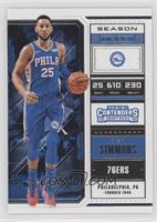 Season Ticket Variation - Ben Simmons (Blue Jersey)