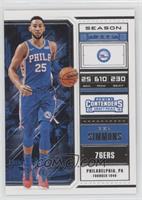 Season Ticket Variation - Ben Simmons (Blue Jersey)