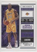 Season Ticket Variation - Shaquille O'Neal (Yellow Jersey)