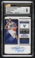 RPS College Ticket Variation C - Mikal Bridges [CSG 9 Mint]