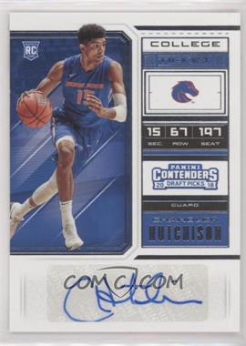 2018 Panini Contenders Draft Picks - [Base] #70.1 - College Ticket - Chandler Hutchison