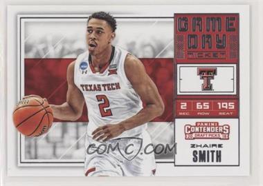 2018 Panini Contenders Draft Picks - Game Day Tickets #15 - Zhaire Smith