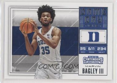 2018 Panini Contenders Draft Picks - Game Day Tickets #3 - Marvin Bagley III