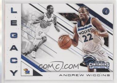 2018 Panini Contenders Draft Picks - Legacy #1 - Andrew Wiggins