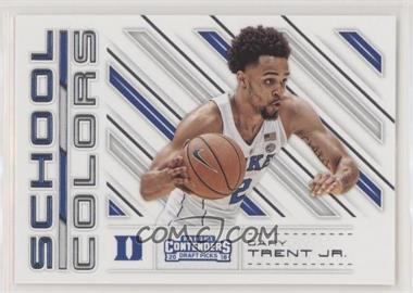 2018 Panini Contenders Draft Picks - School Colors #17 - Gary Trent Jr.