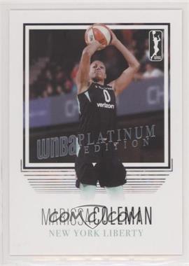 2018 Rittenhouse WNBA - [Base] - Platinum Edition #80 - Marissa Coleman /25