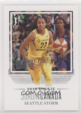 2018 Rittenhouse WNBA - [Base] - Platinum Edition #96 - Jordin Canada /25
