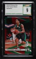 Rookies - Tremont Waters [CSG 9 Mint] #/49