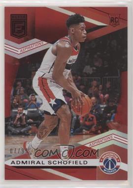 2019-20 Donruss Elite - [Base] - Aspirations #149 - Rookies - Admiral Schofield /99