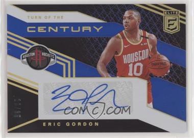 2019-20 Donruss Elite - Turn of the Century Signatures - Blue #TC-EGD - Eric Gordon /35