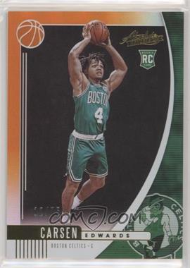 2019-20 Panini Absolute Memorabilia - [Base] - Orange #81 - Carsen Edwards /75