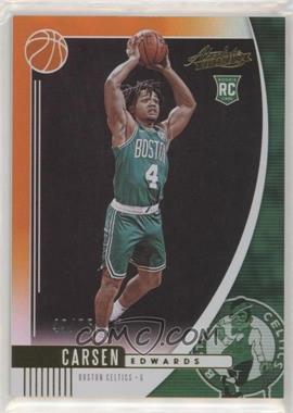 2019-20 Panini Absolute Memorabilia - [Base] - Orange #81 - Carsen Edwards /75