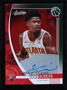 2019-20 Panini Absolute Memorabilia - Rookie Autographs Variations - Level 4 #RV-CRD - Cam Reddish /5